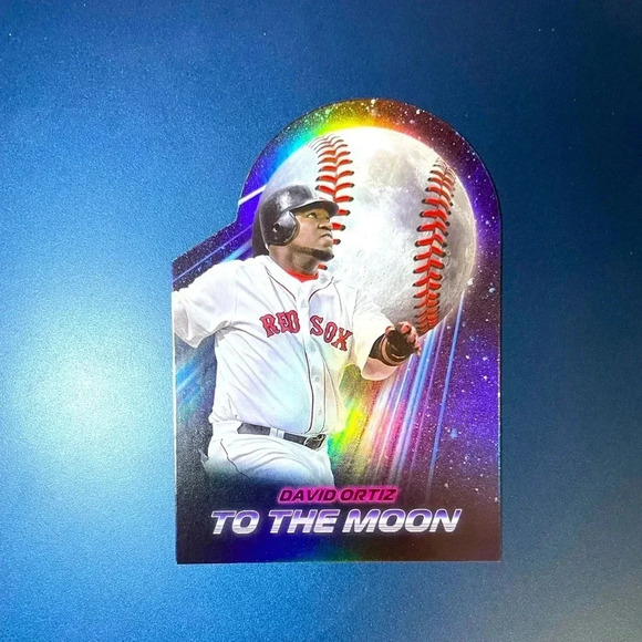David Ortiz Die-Cut To The Moon Insert 2024 Topps Big League MLB - Picture 1 of 2